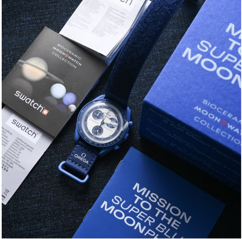 Omega x swatch moonswatch